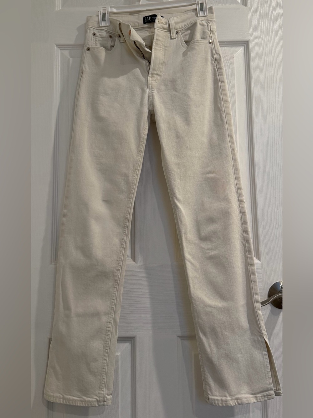 Gap Women’s Off-White Flare Jeans Size 25